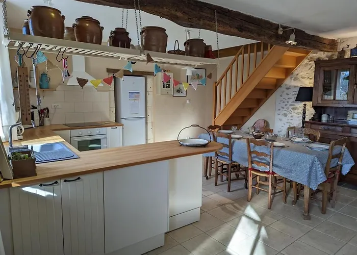 Maison Familiale Avec Grand Jardin Près Du Périgord - 3 Chambres, Wifi Et Vélos Fournis - Fr-1-653-171 Сasa de vacaciones